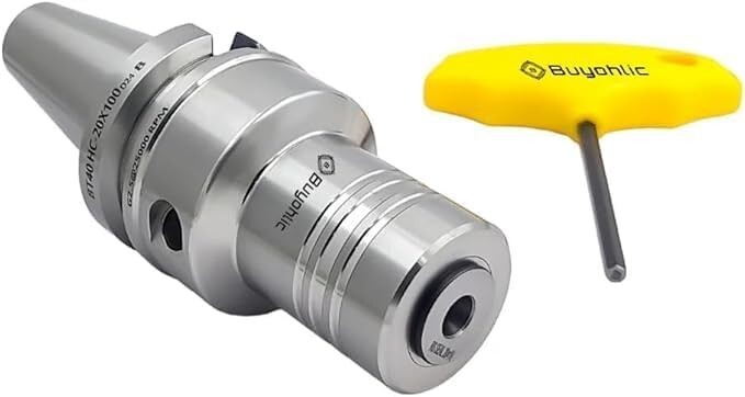 Hydrogrip Chuck Adaptor Holder BT40 Shank II Cutter Diameter 20 x 100 mm Long