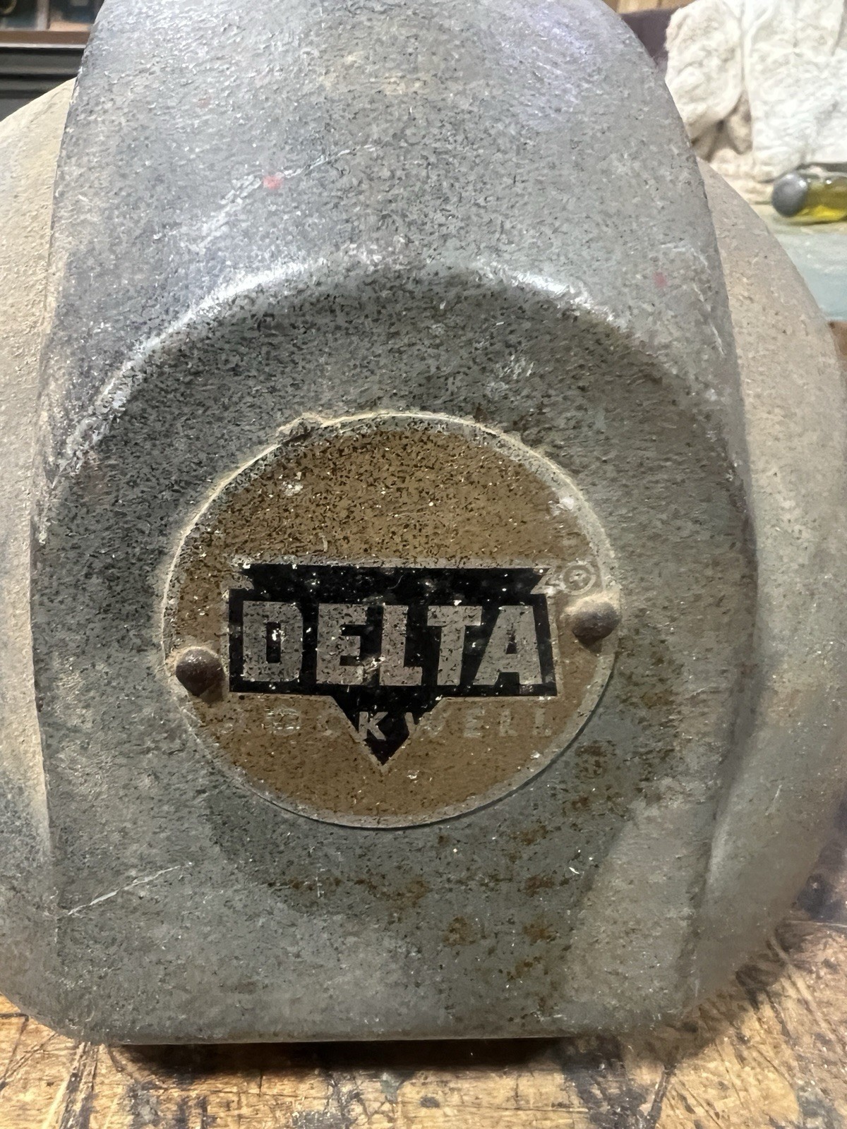 EARLY DELTA MILWAUKEE DRILL PRESS FRONT PULLEY COVER CAST IRON CASTING