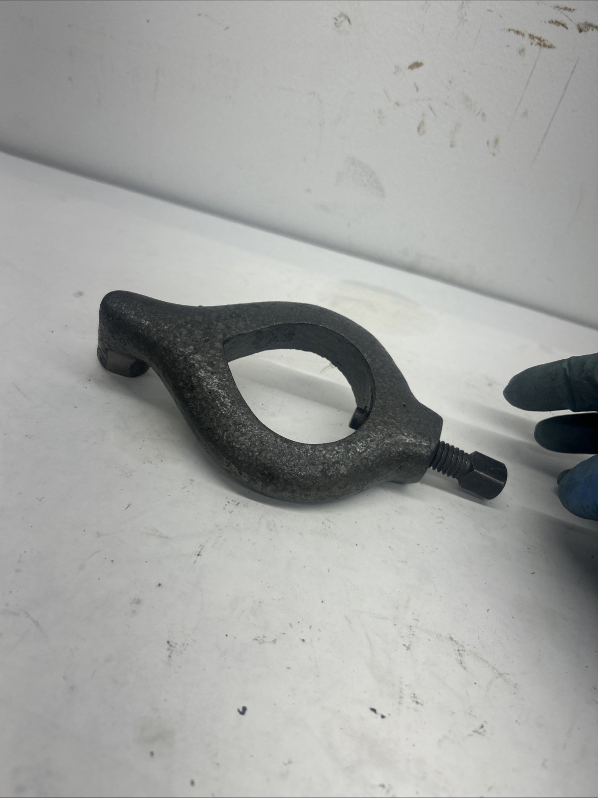 Lathe Dog , Bent Tail Lathe Dog – Cast Iron Lathe Tools 6 Inch Oal.