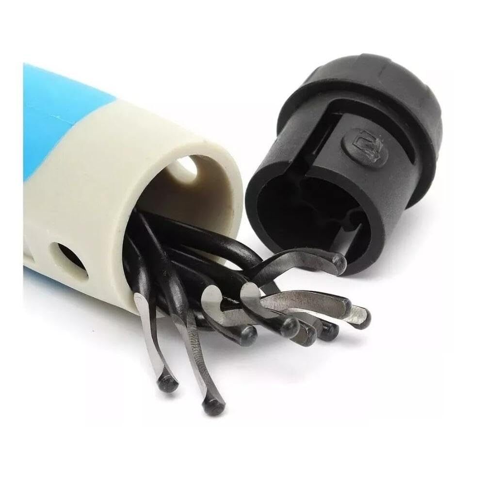 Noga NG8150 Heavy Duty Deburring Tool with 10 High Speed Steel Blades