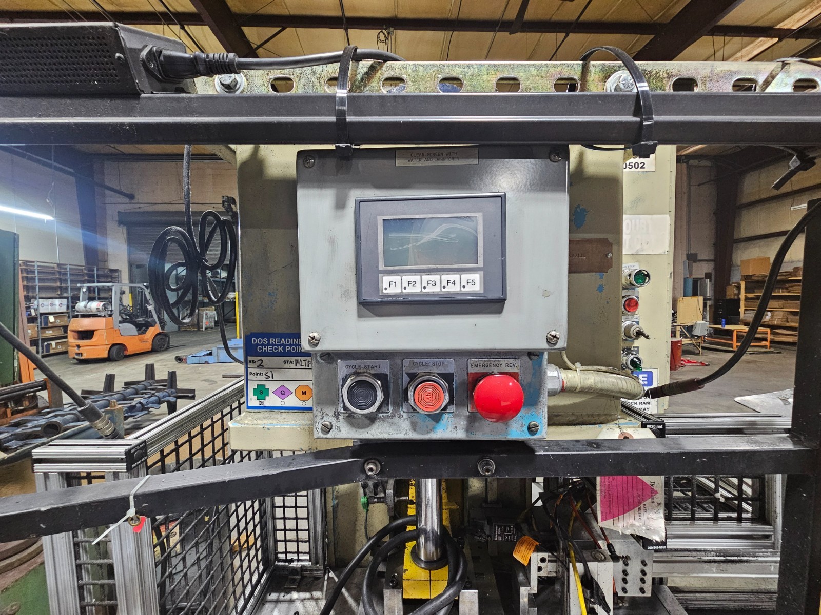 Multipress Incorporated Model I106R – 8 Ton Hydraulic Rotary Multipress, 230V