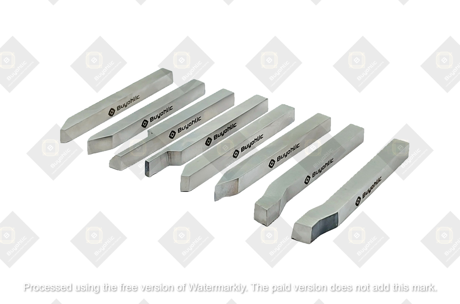 HSS M2 Grade Lathe Form Tool Set-Hard & Ground -Turning, Threading Tools