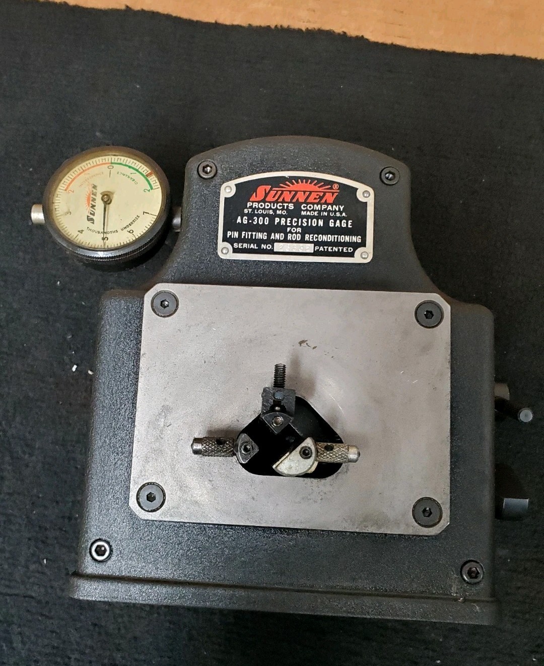Sunnen AG-300 Gauge And Tooling FROM SINGLE PERSON SHOP AG340 INCLUDED