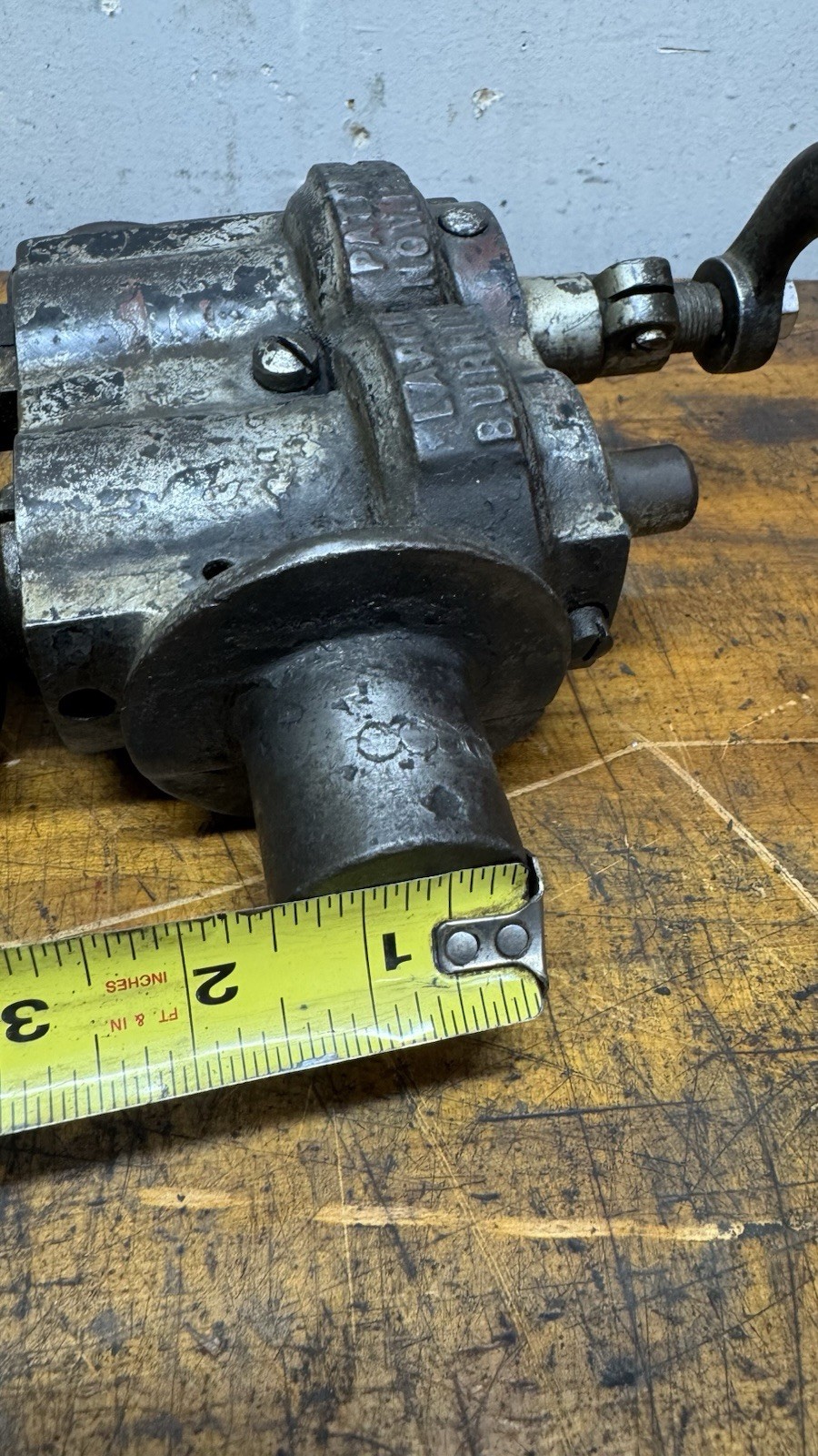Pexto Niagara Bead Roller Machine Hand Crank Sheet Metal Fabrication