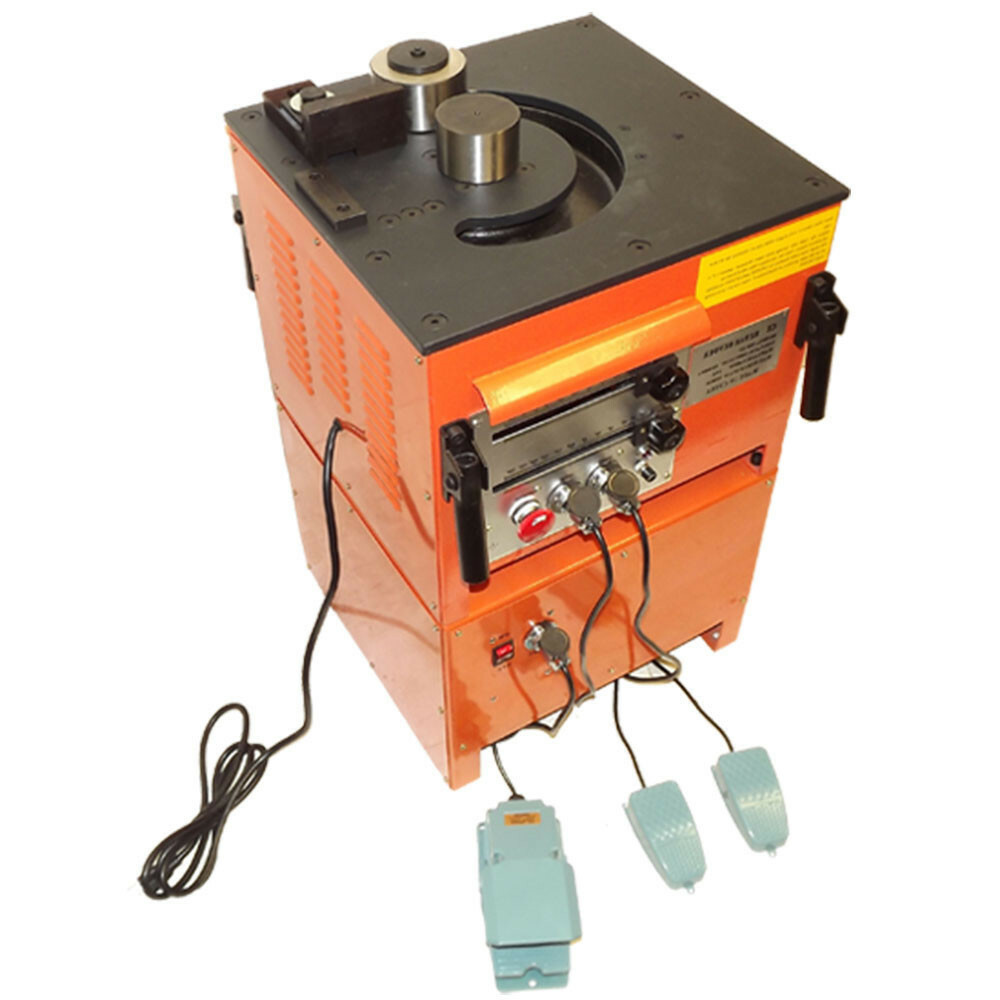 Electric Rebar Bender Bending Machine Table Bends 1″(25MM) Rebar Cutter Cuttting