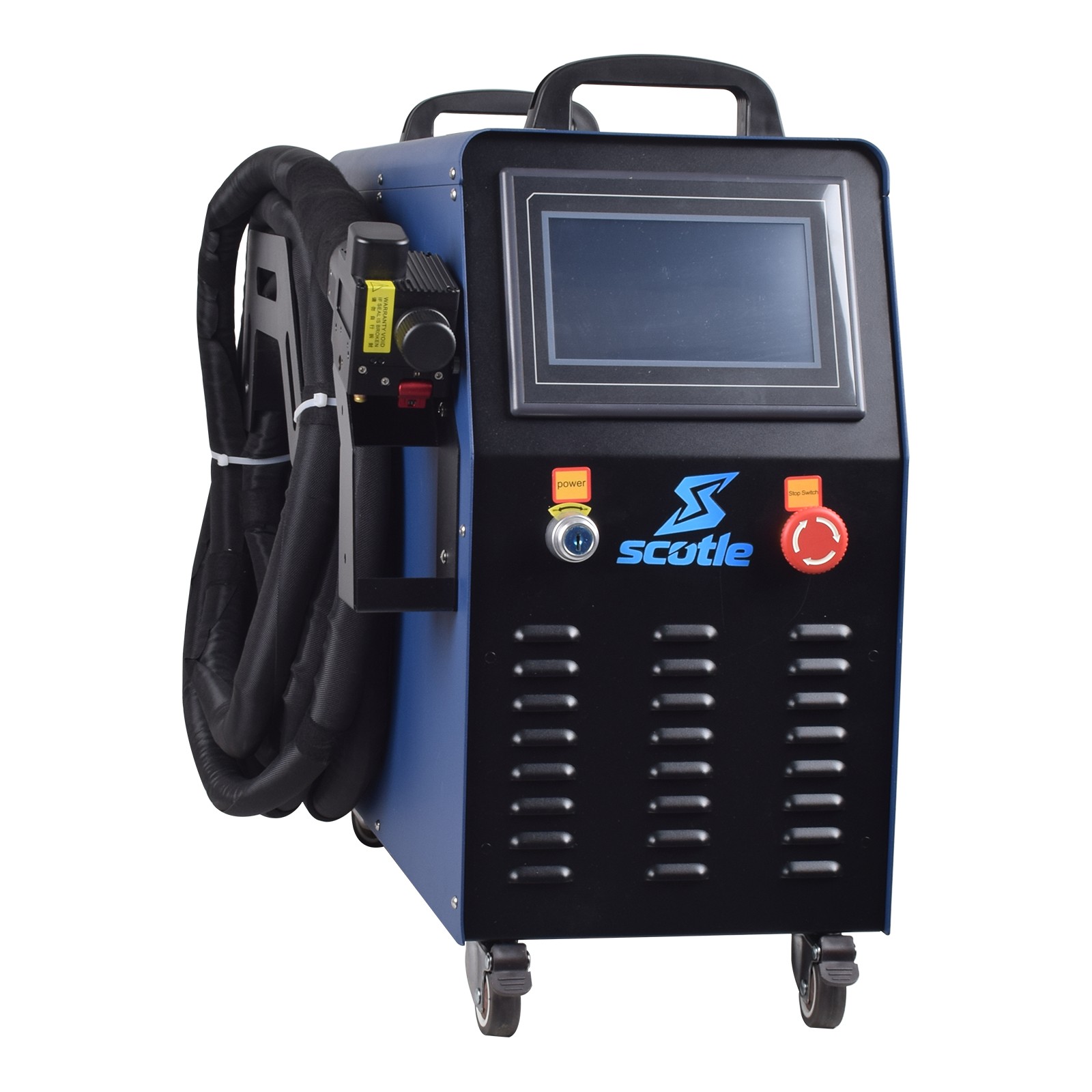 Portable Raycus 1500W Fiber Laser Cleaning Machine Air Cooling Laser Cleaner