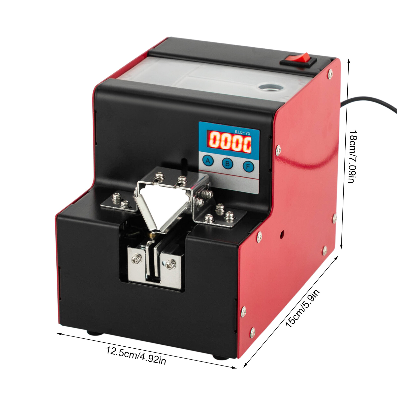 Automatic Screw Feeder Machine Adjustable Rail For 0.04″-0.2″ Dia. 0.79″ length