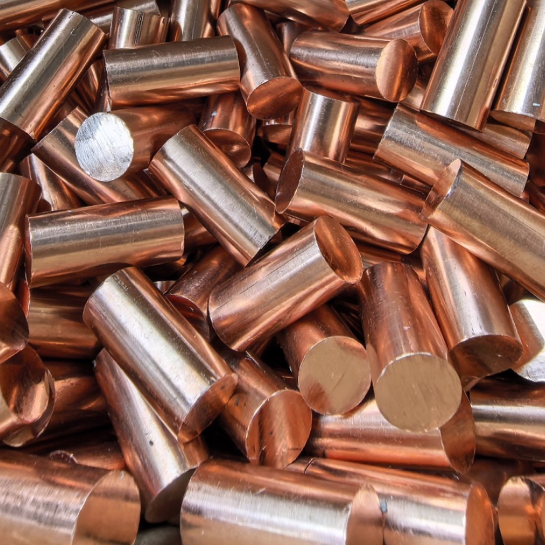 T2 Pure Copper Rod Metal Round Solid Bar Diameter 2 3 3.5 4 4.5 5 6 7 8 9 10mm