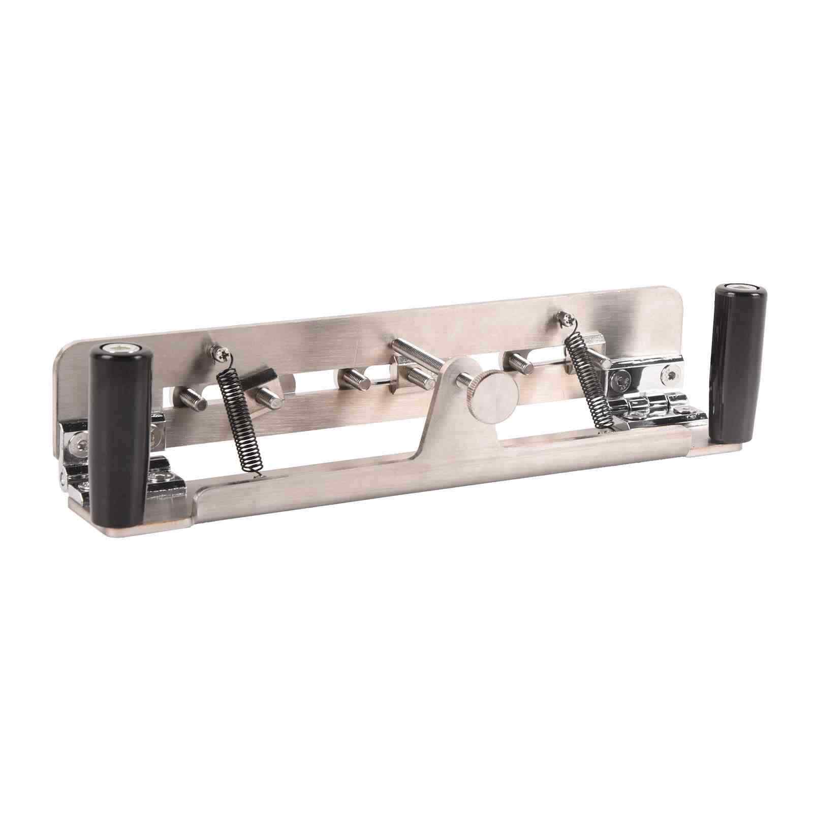 Stainless Steel Knife Beveling Jig Sharpening Locator Tool Adjustable Angle