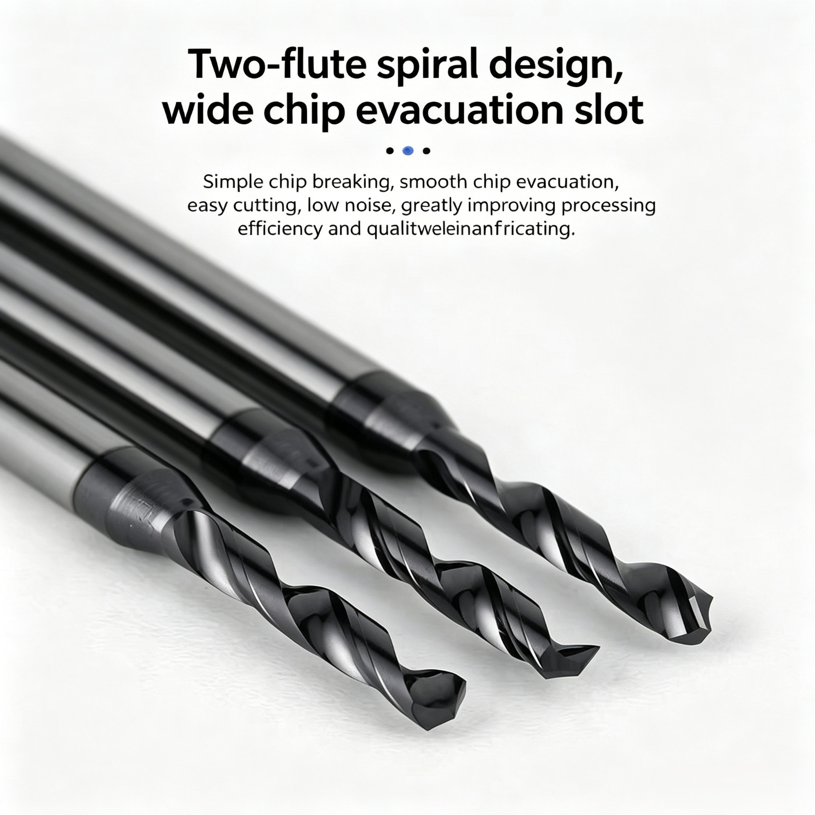 Solid Carbide Fixed Shank Drill Bit 4mm Shank Twist Drill Dia. 0.3-4 For Steel