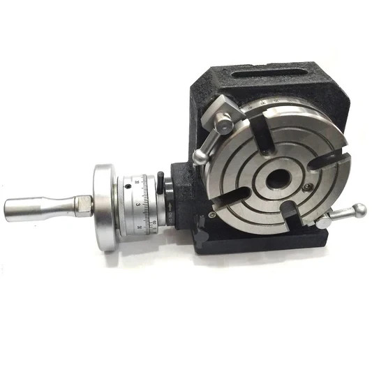 Horizontal Vertical 4″ Inch II 110 mm – MT2 Center Bore Rotary Milling Tables