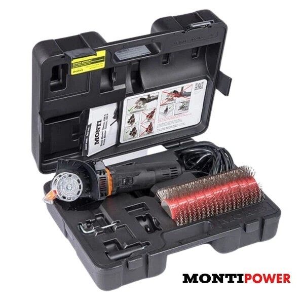 Bristle Blaster Kit Electric W/ 23 & 11mm Carbon Steel Belts