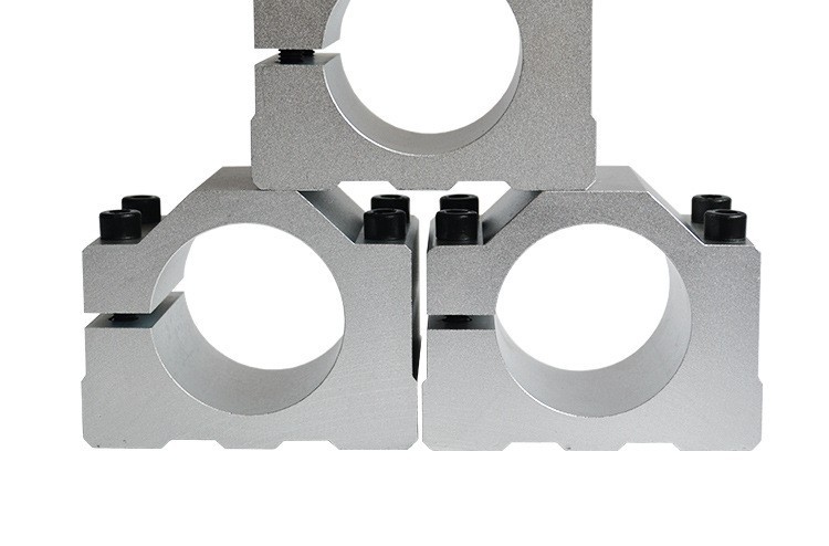 CNC spindle motor fixture 20/36/48/52/65/80/85/90 Aluminium profile material