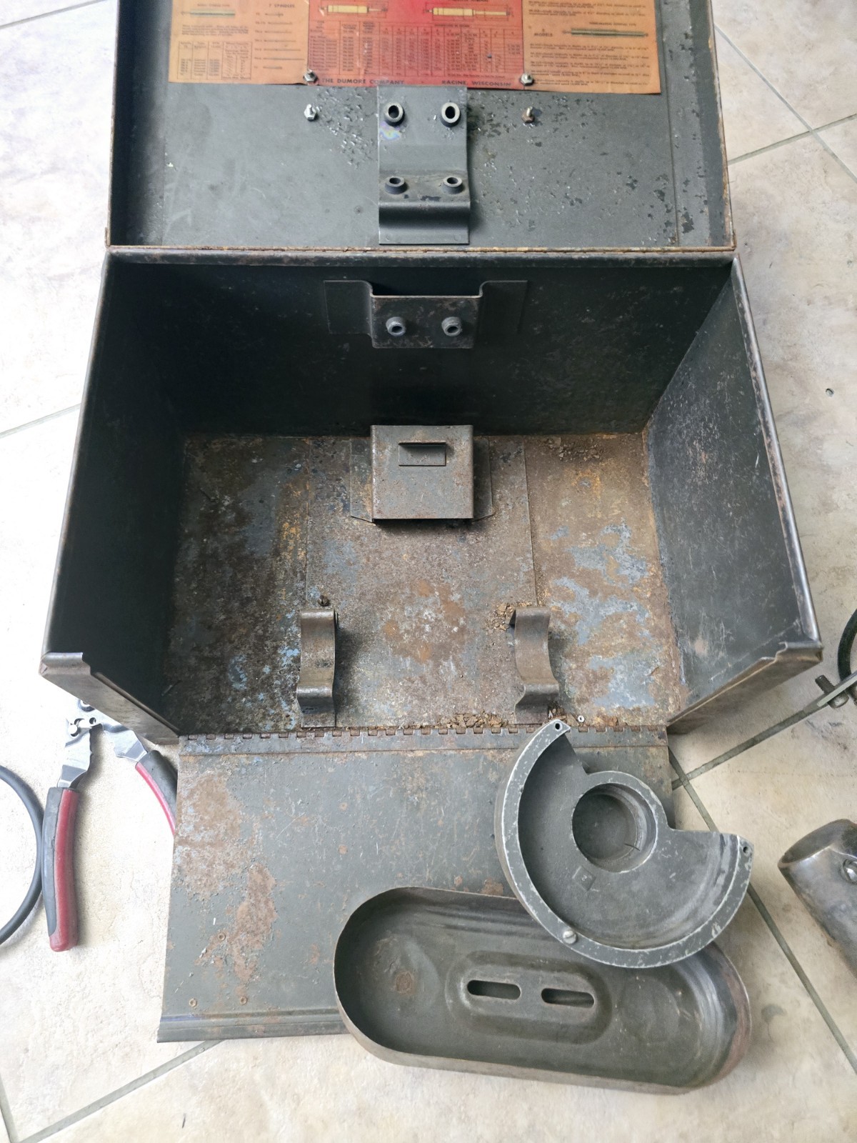 Dumore 5-021 Tool Post Grinder