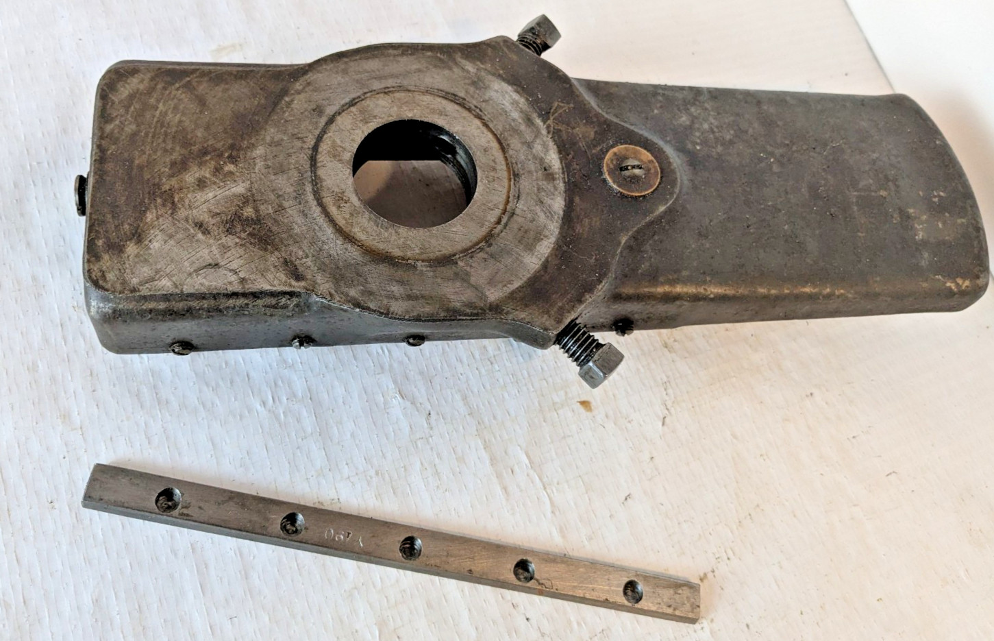 9″ inch / 10K South Bend Lathe Cross Slide with Gib, Gib screws and Feed Nut