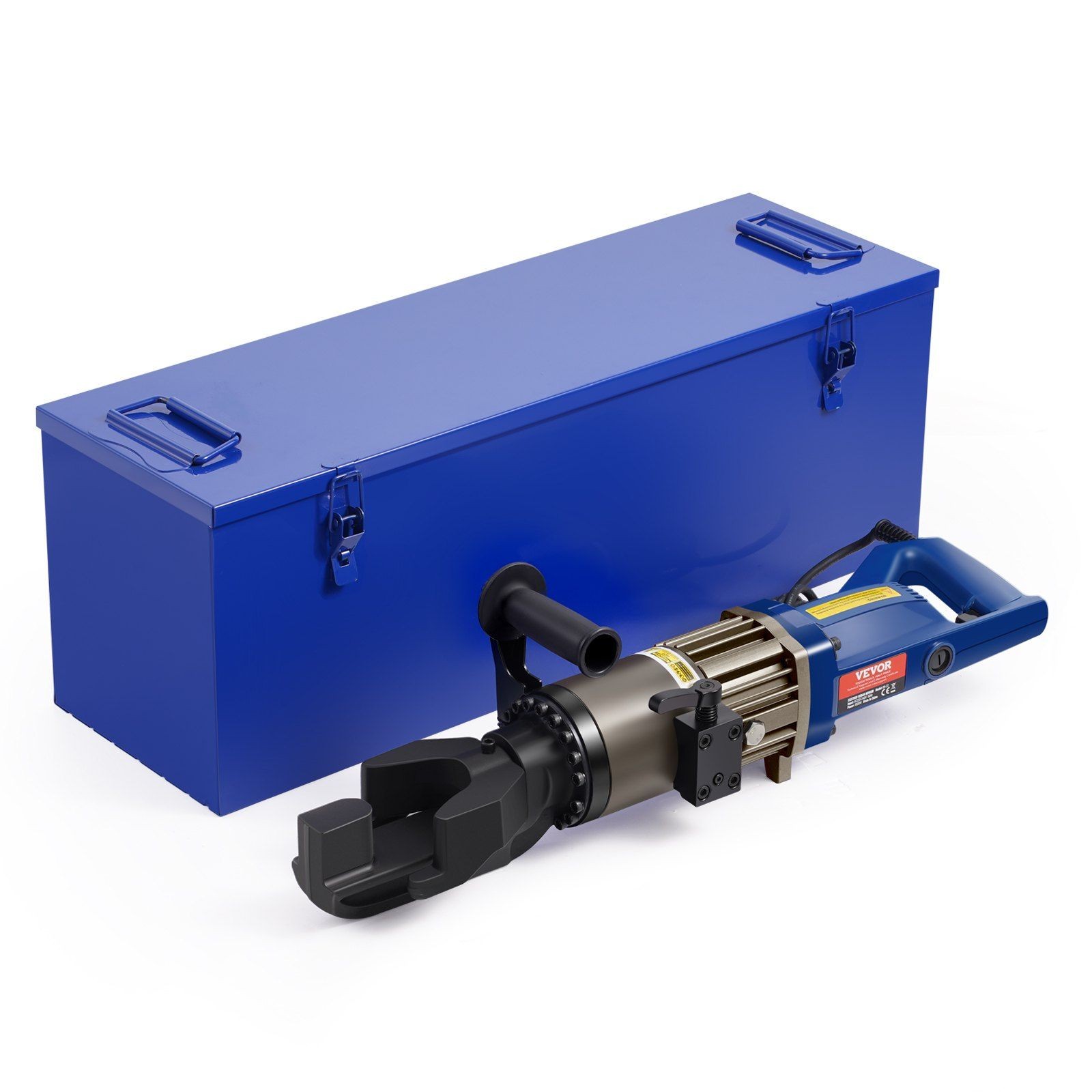 Hydraulic Electric Rebar Bender 1500W 6-20mm Compact Black Blue