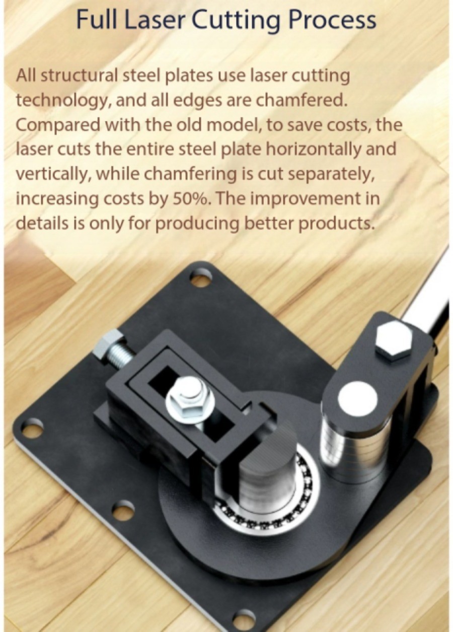 Manual Flat Bar Bender, 90-degree Right-angle Bender, Hand-operated Tool