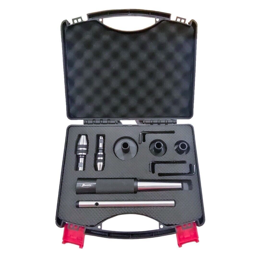 AD International Tapping, reaming & Threading die Holder Set in Plastic Suitcase