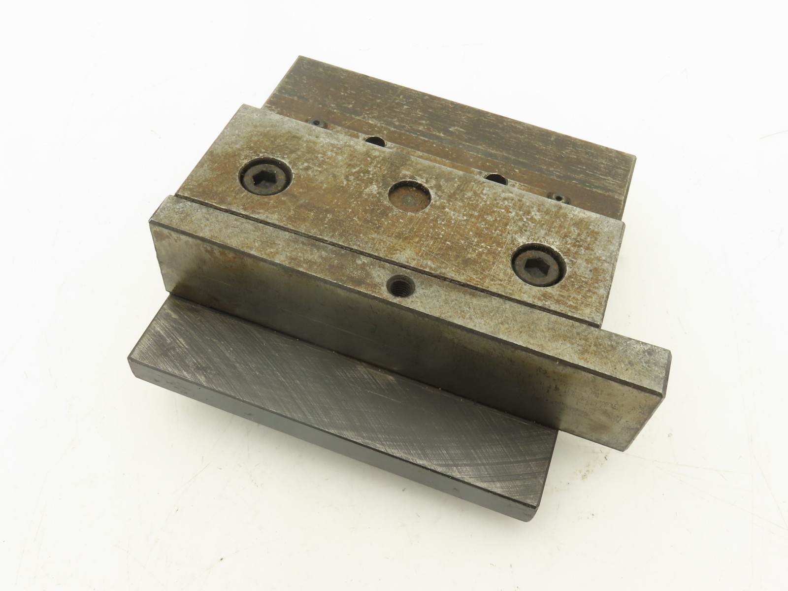 902000 Brake Press Tool Die Holder Clamp With Two Holders 1/2″ Tang