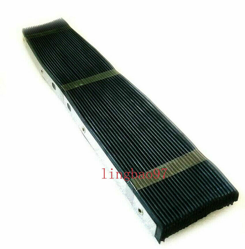 CNC Bridgeport Milling Machine Accordion Type&Retractable Way Black Rubber Cover