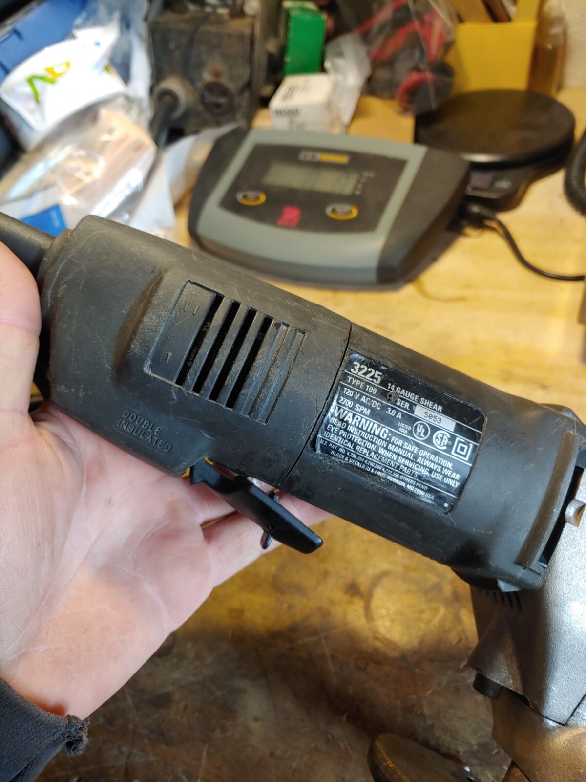 Black & Decker Industrial 3225 Heavy Duty 14 Gauge USA