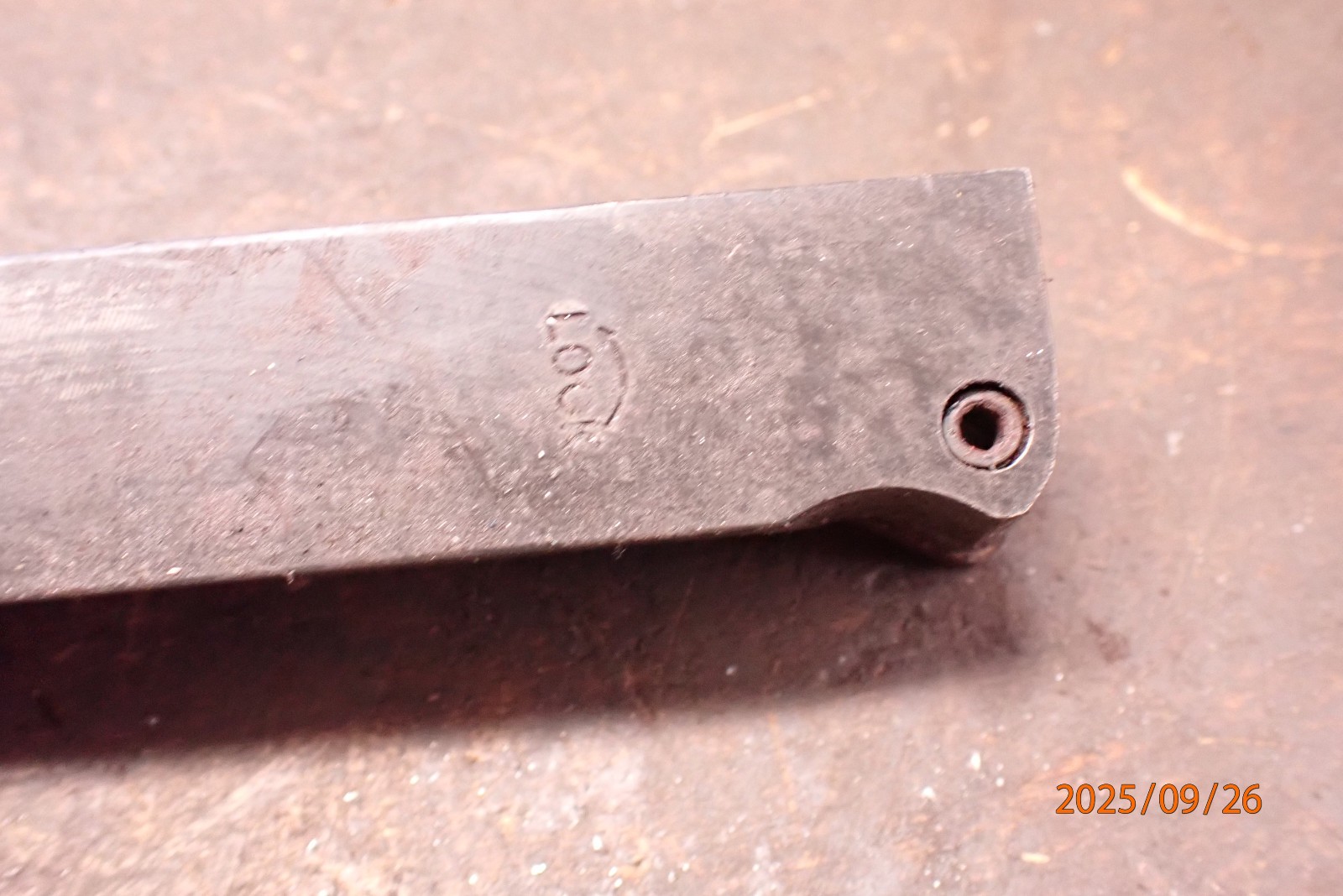 OLDER CARBOLOY TFR-16-4 METAL LATHE TOOL HOLDER W/ 1″X!” SHANK