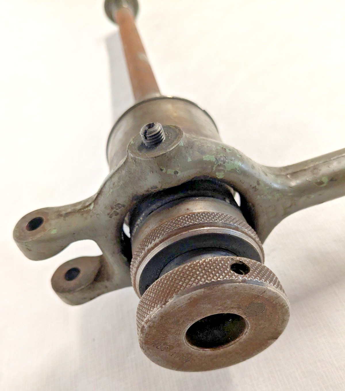 9″ South Bend Lever 3C Collet Closer. Missing Yoke Bracket. Needs Restoration