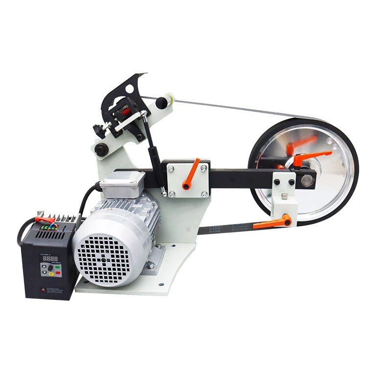 220V 2HP Belt Grinder Variable Speed 2X72 in Belt Disc Sander for Knife Making