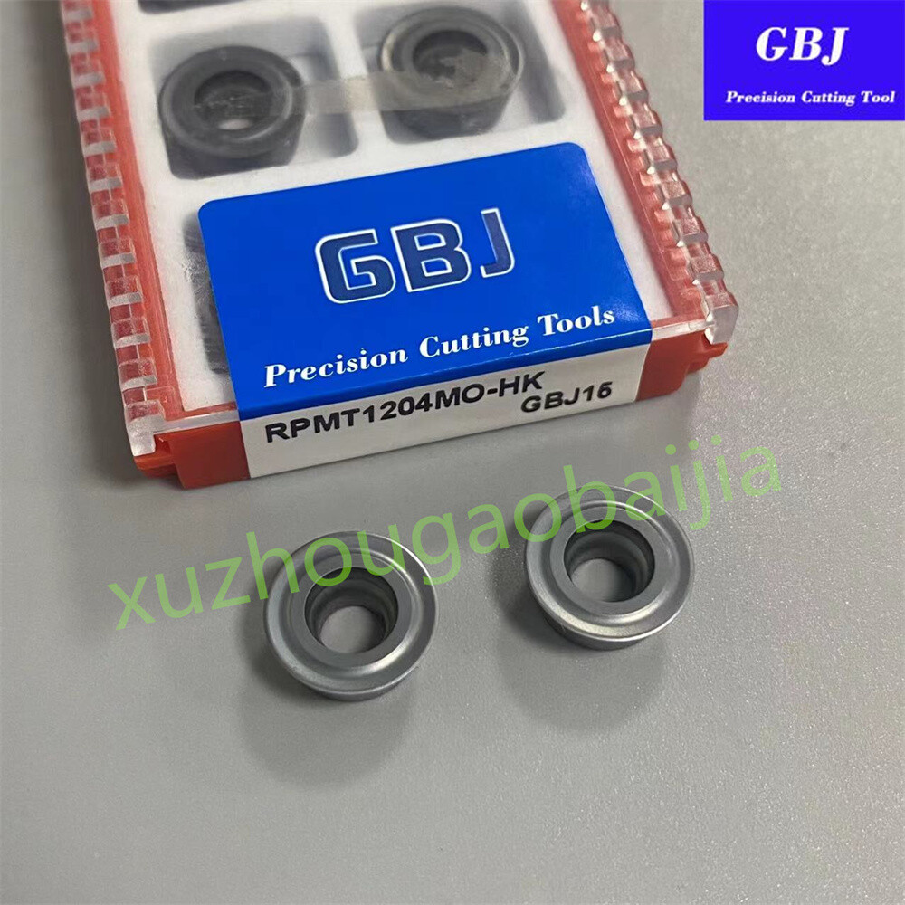 GBJ RPMT1204-HK R6 Round Milling Insert Hard material processing HRC20-50