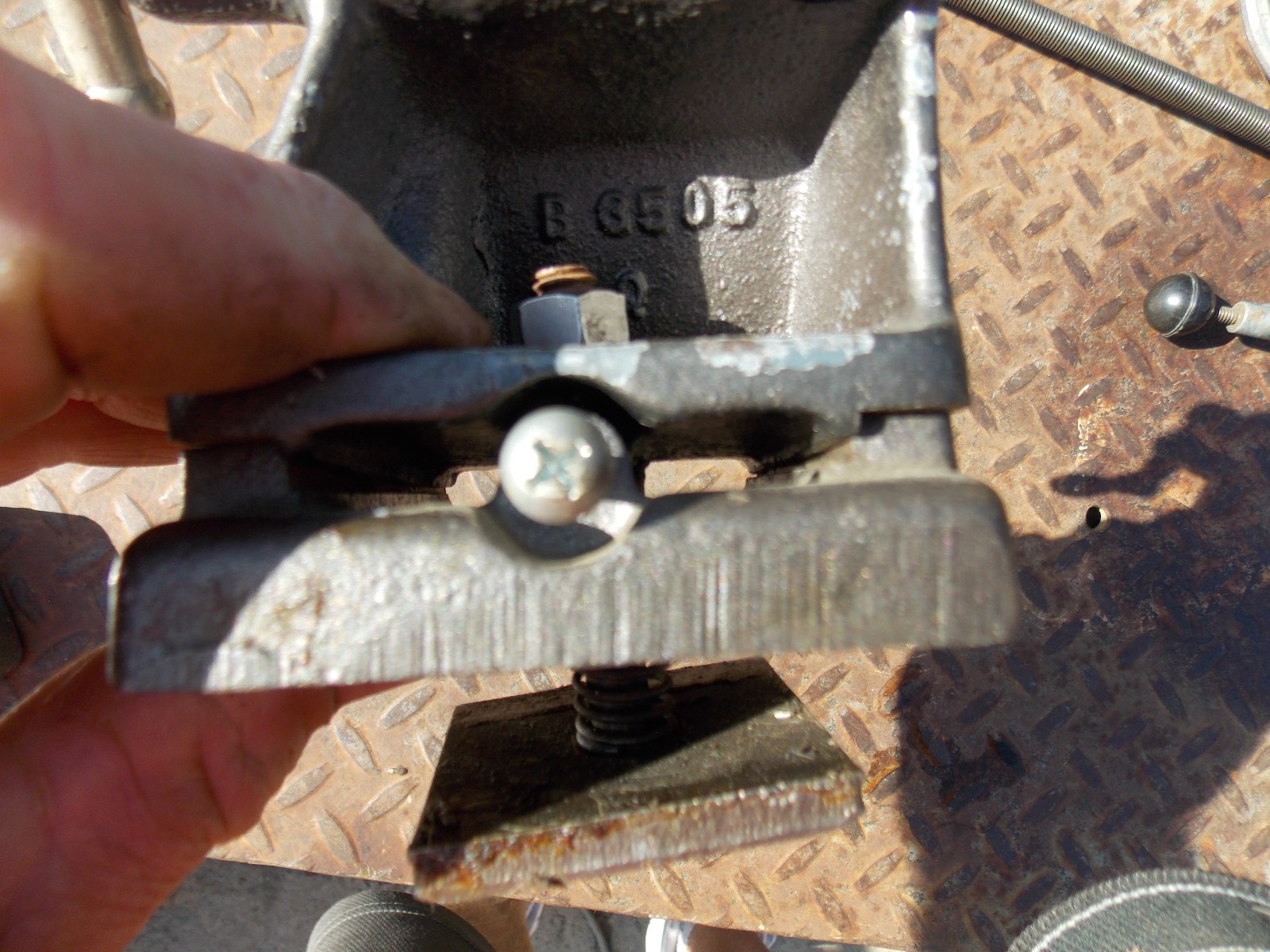 tailstock B3505 SEARS ROEBUCK 109 .20630 METAL LATHE maybe craftsman