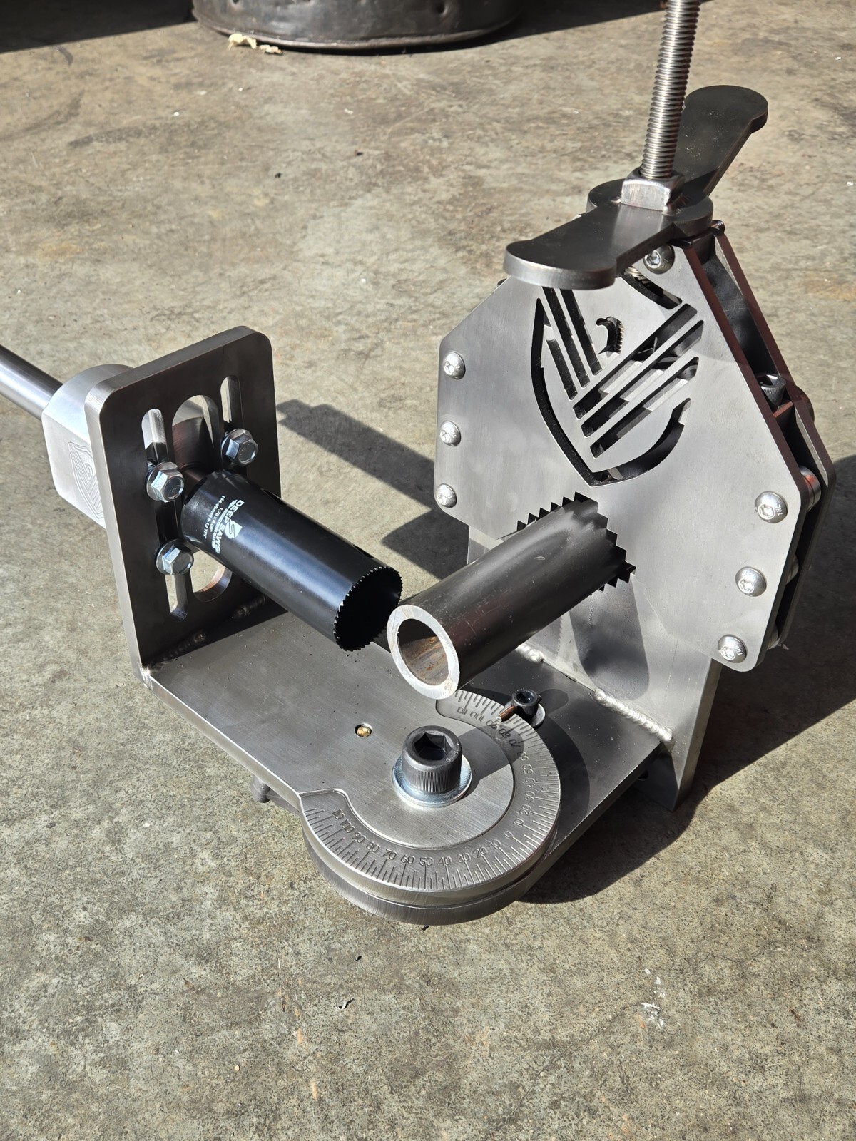 Build Co Tools Guillotine Tube Notcher