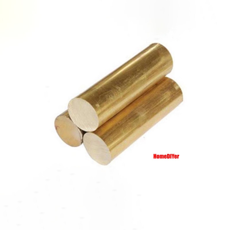H59 Brass Round Bars Solid Rod Diameter 3mm-120mm Length 100mm 150mm 200mm-300mm