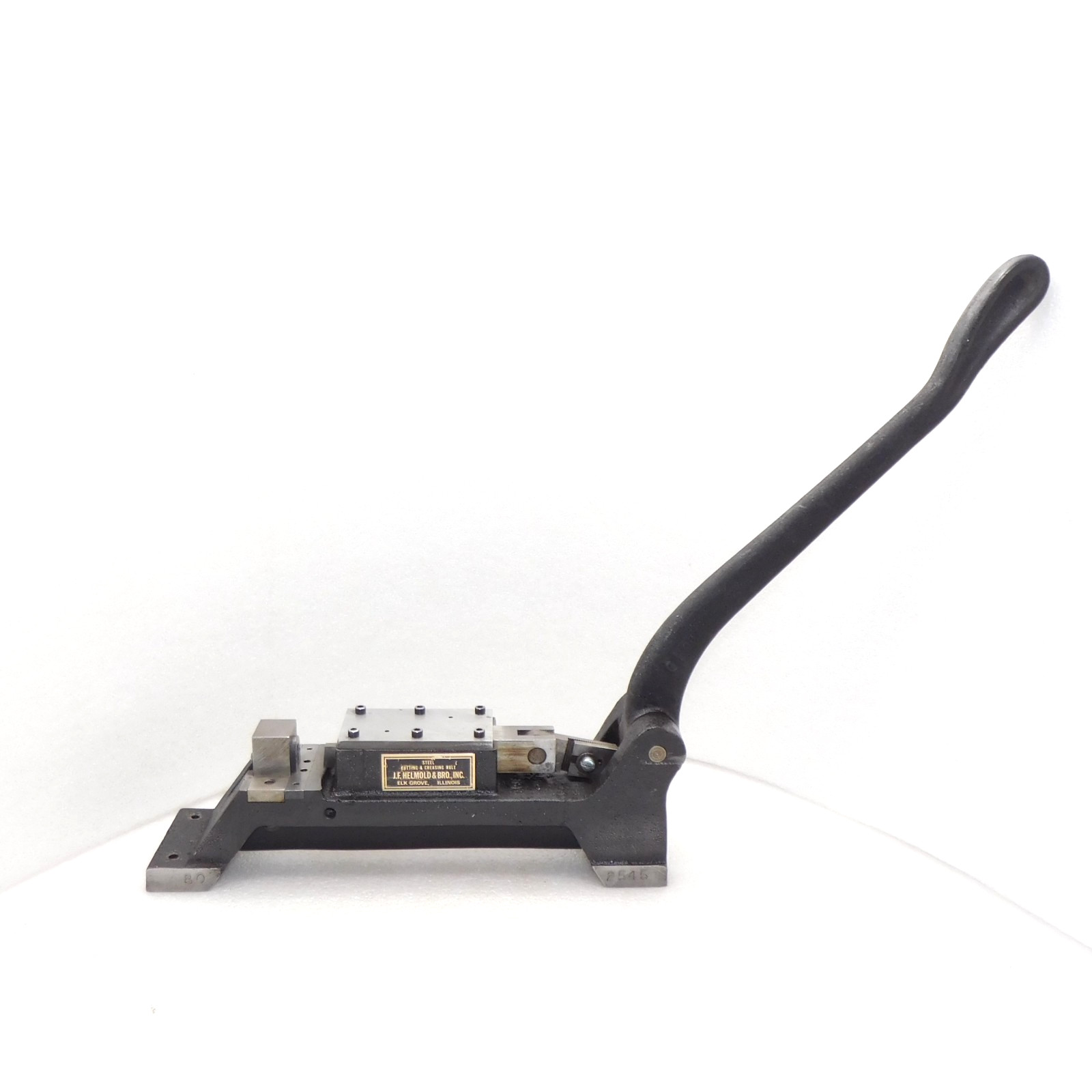 Helmold steel cutting and creasing rule notcher shear metal working machine tool
