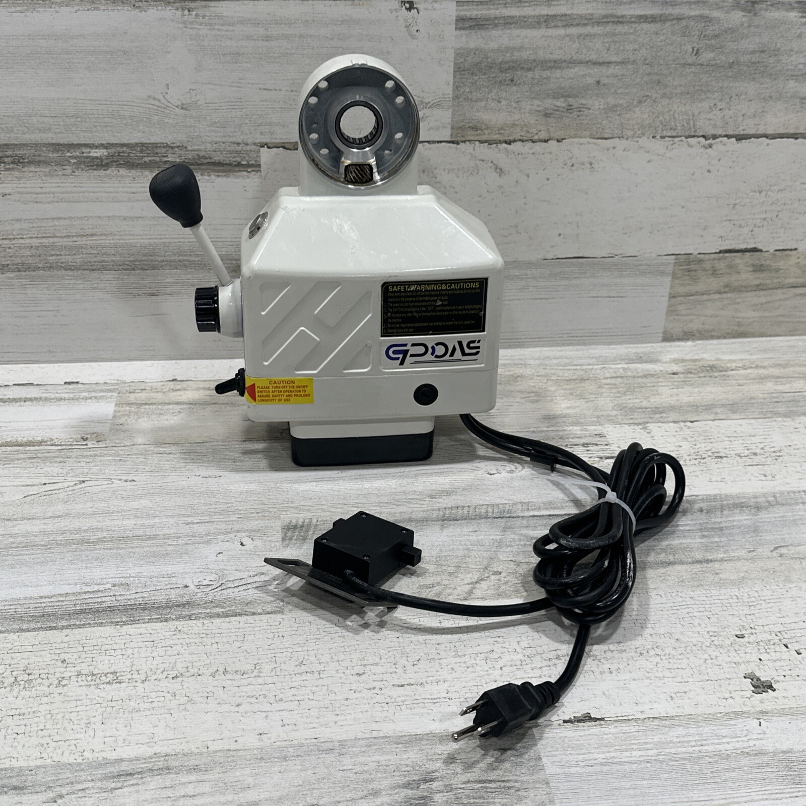 GPOAS – Power Feed X-Axis for Milling Machine 450 in-lb Torque 0-200RPM Table