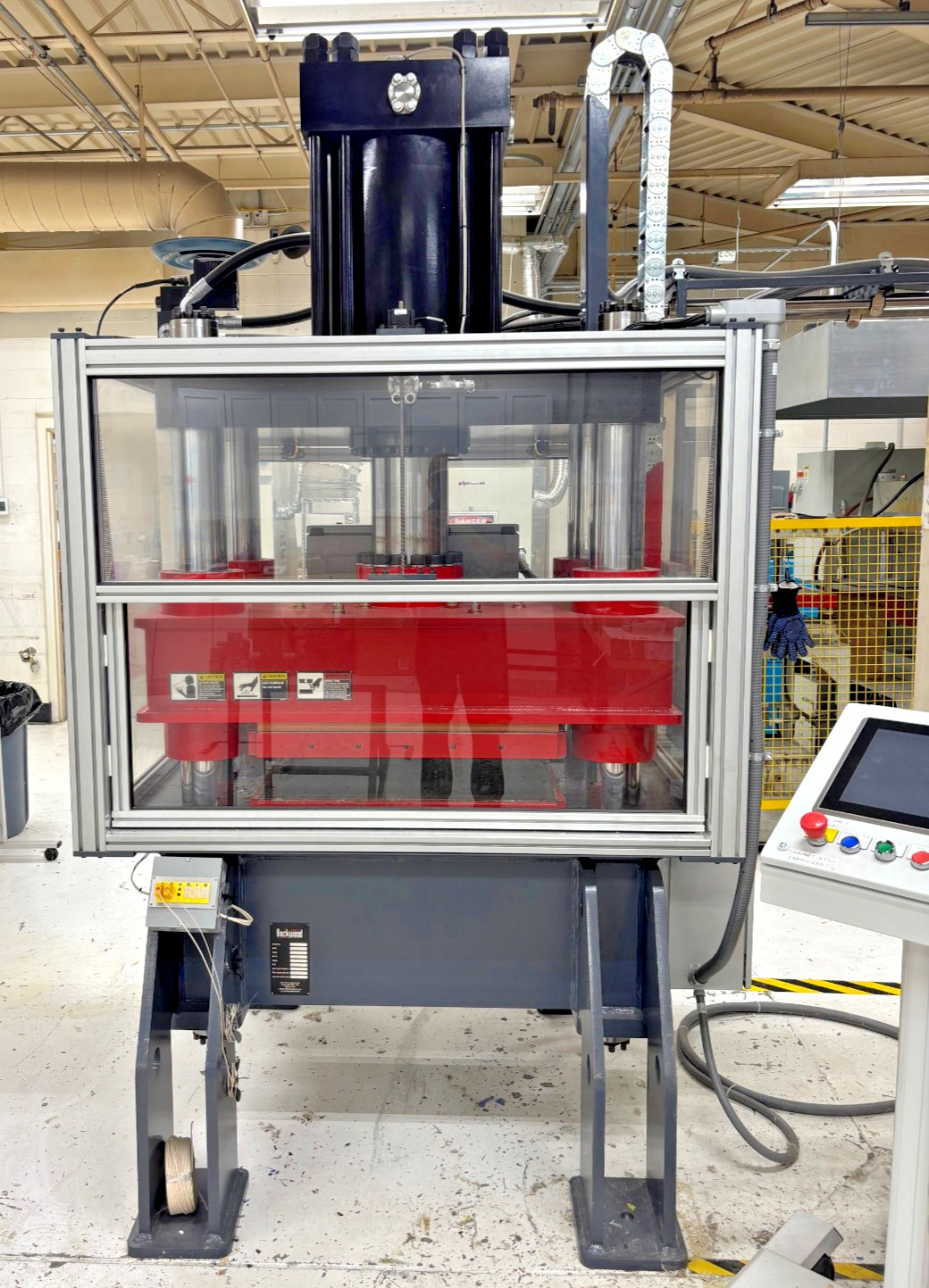 2023 Position Controlled 250 ton Hydraulic Press by Beckwood