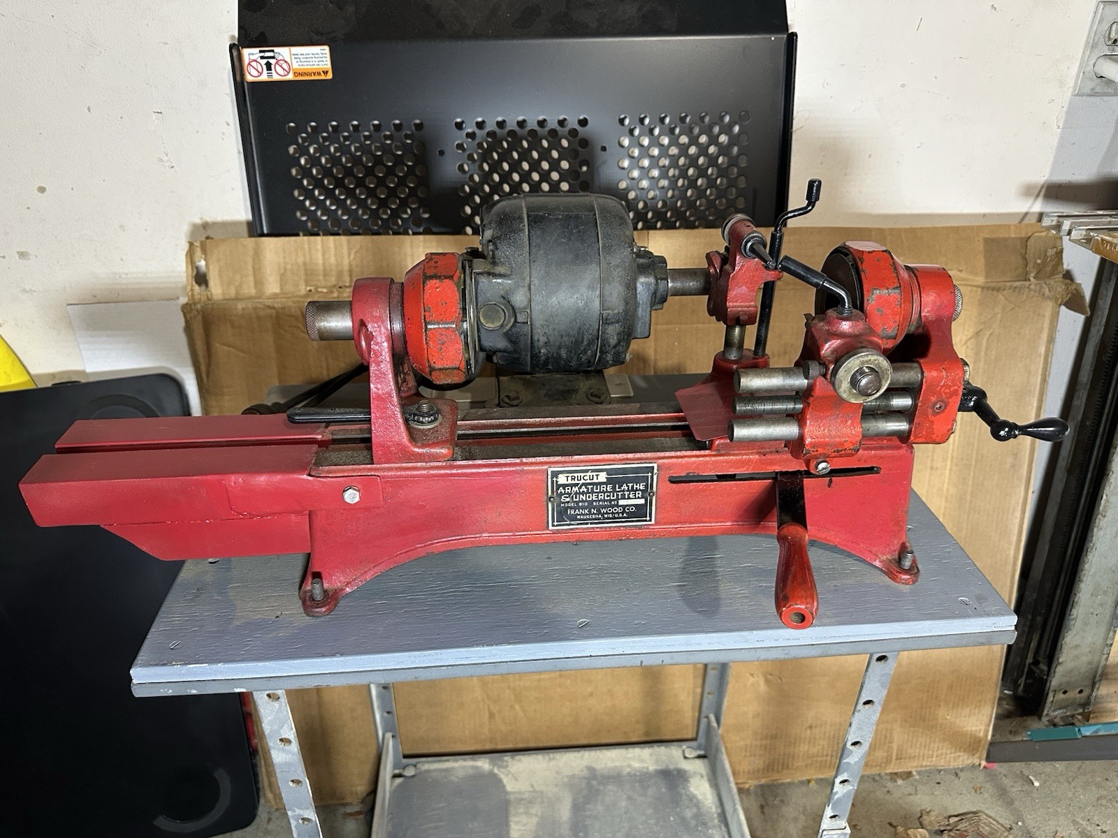 Trucut Armature Lathe Undercutter Model B-10