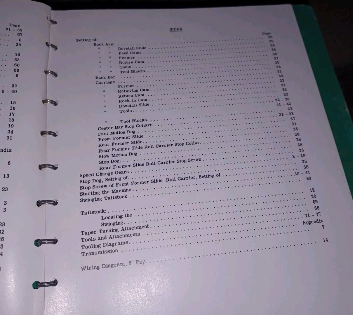 Jones & Lamson FAY Automatic Lathes Operating Instructions Manual ORIGINAL BOOK!