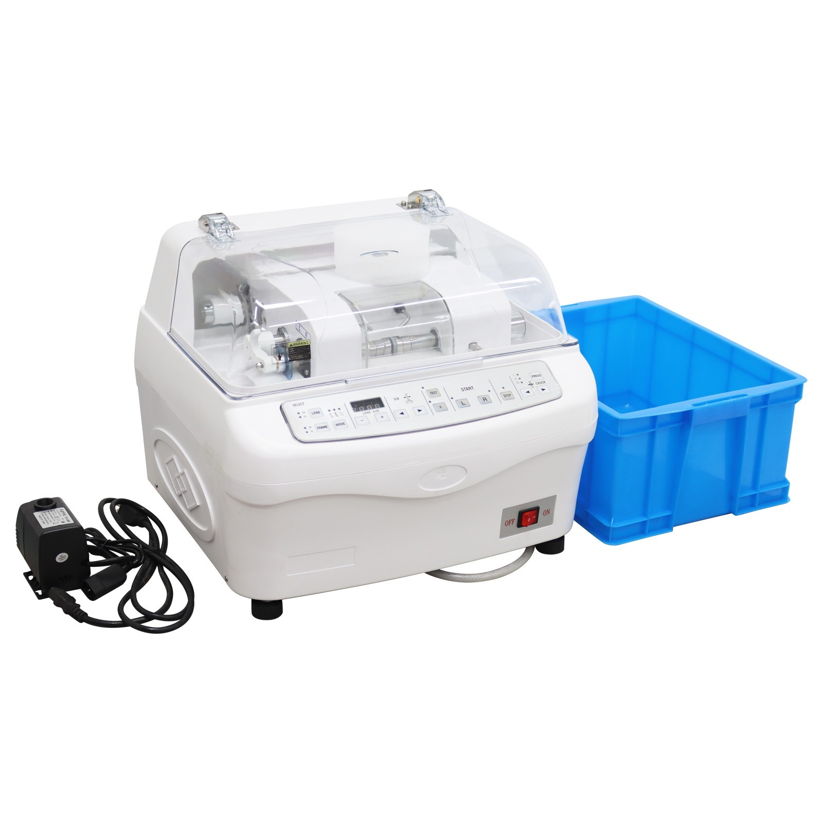 110V Automatic Eyeglass Lens Grinding Machine Lens Processing Tool 22-80mm 500W
