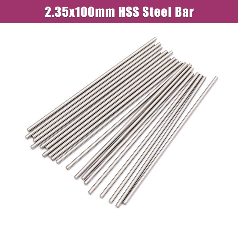 2.35x100mm HSS High Speed Steel Lathe Bar Round Steel Rod For Engraving Knives