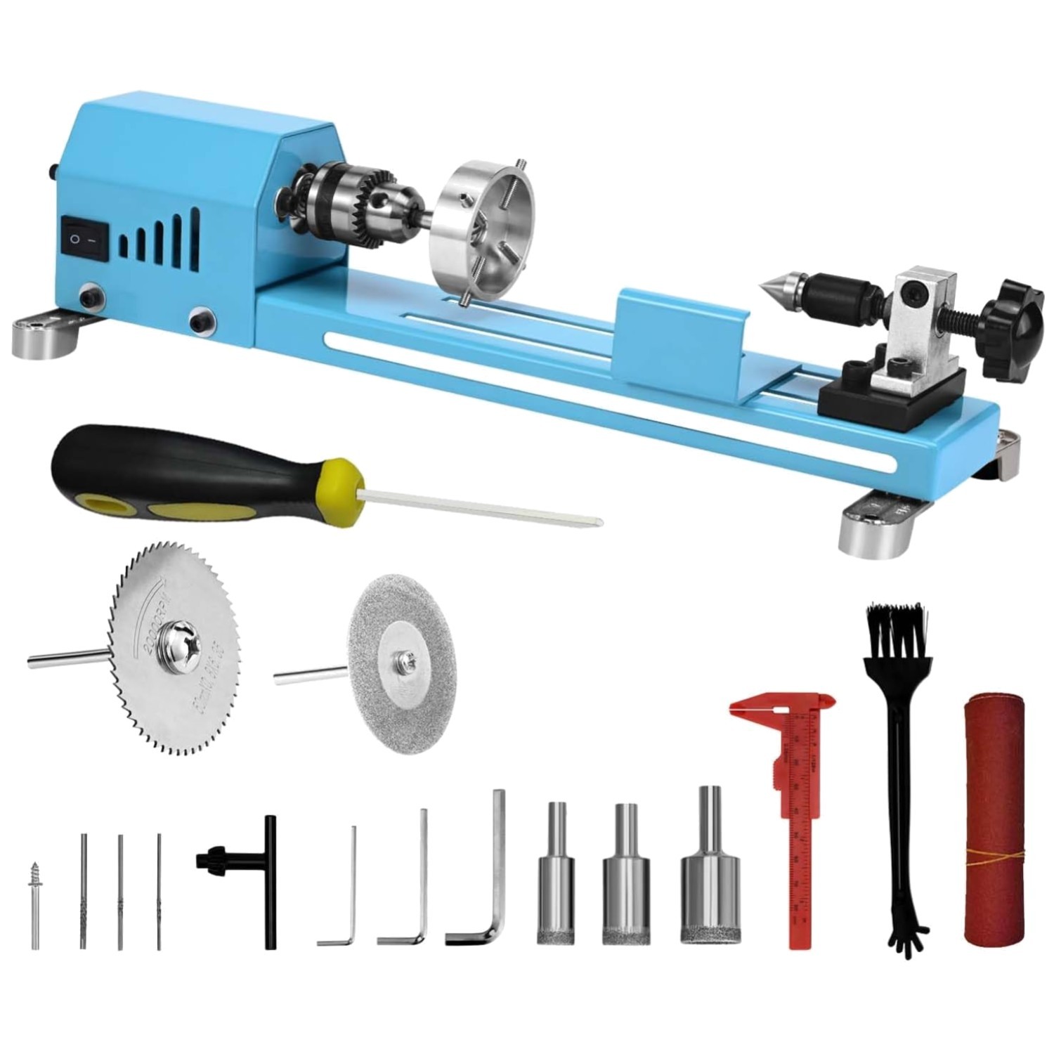 Small Wood Lathe for Crafts and Artwork