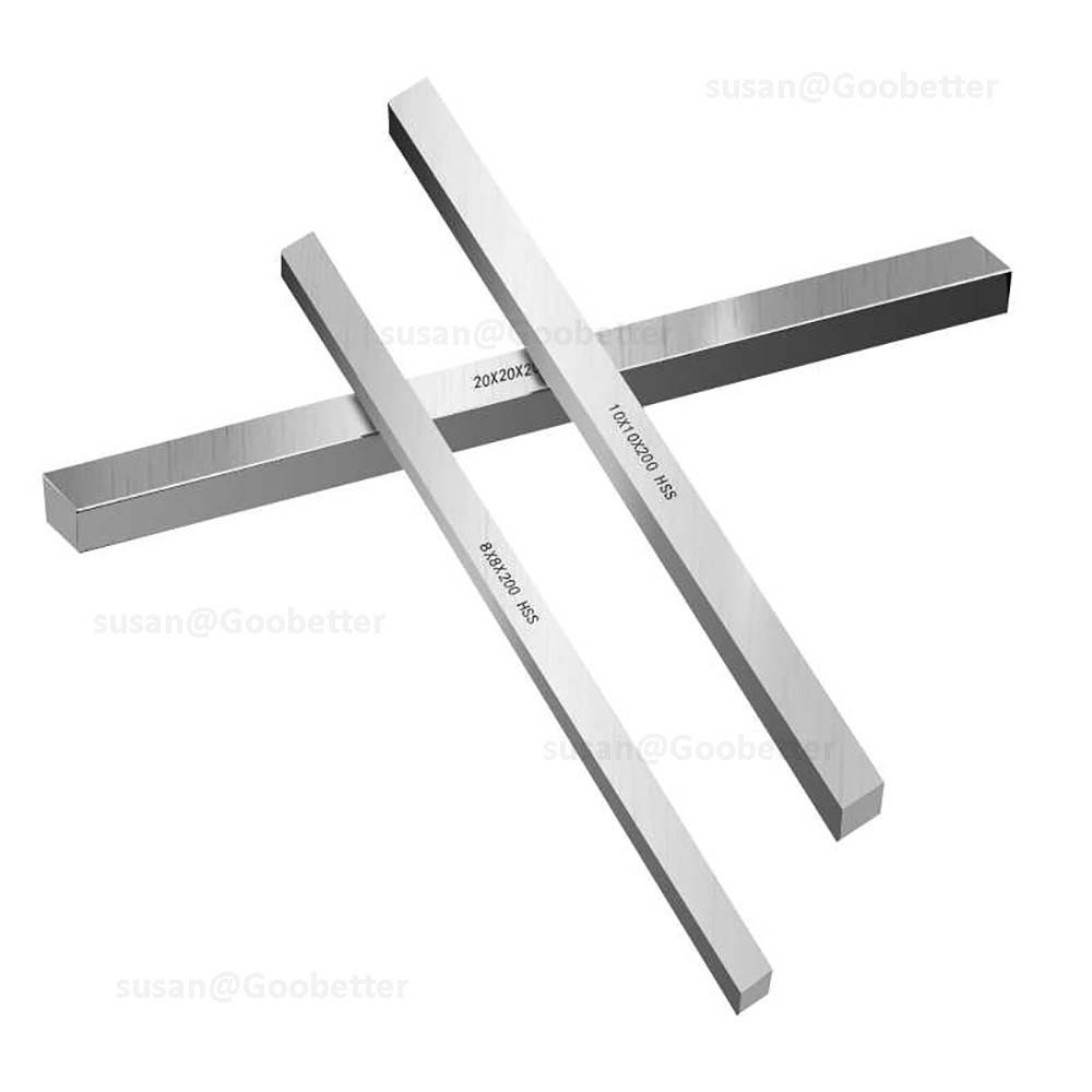 HSS Steel Flat Bar Various Sizes 1mm x 8mm to 60mmx100mm, 300mm Length HRC 60-62
