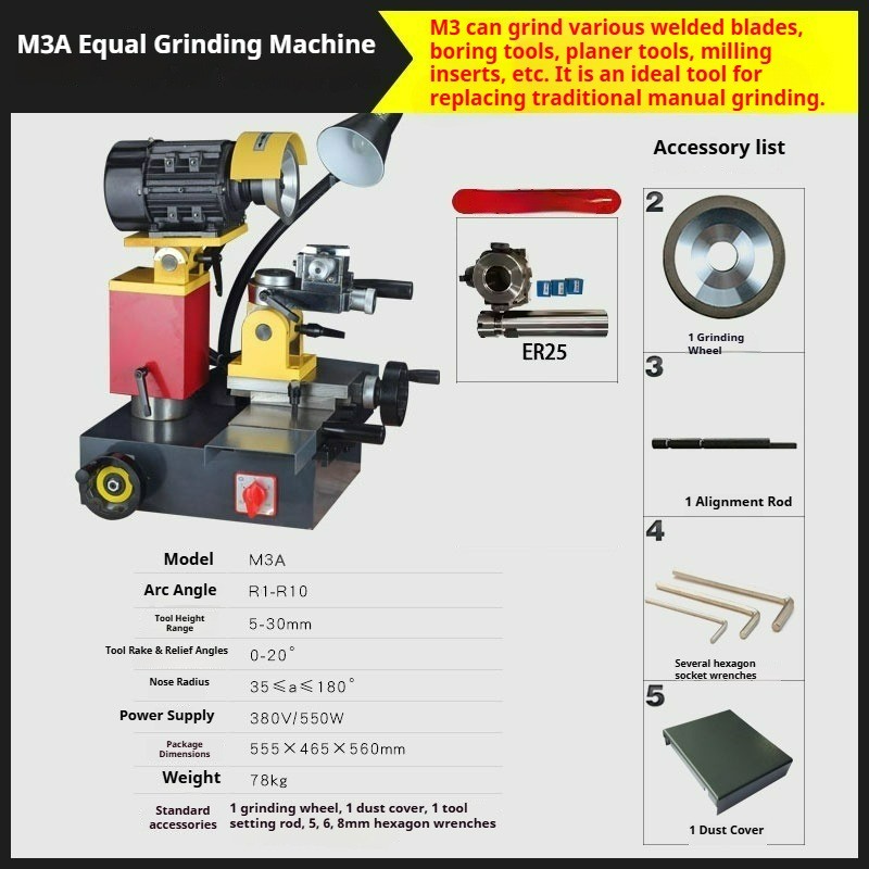 Universal Welding Thread Turning Tool Grinding Machine, Grinding Machine