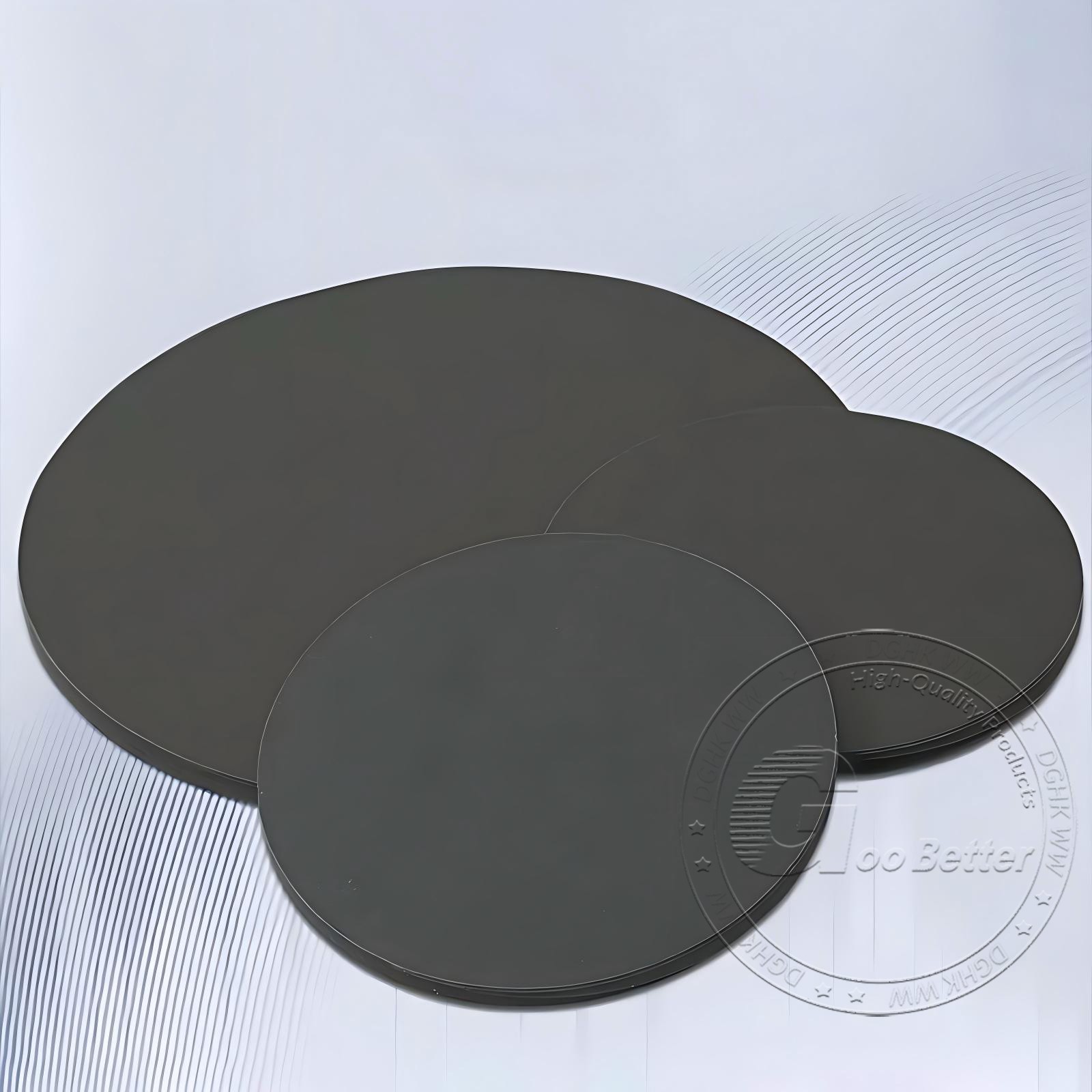 Grey PVC Plastic Round Discs Diameter 20-400mm Thickness 3-30mm Rigid PVC Sheet