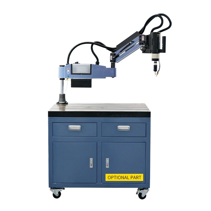 US Stock SFX M4-M24R 110V Electric Tapping Arm Oil Spraying With ANSI Tap Collet