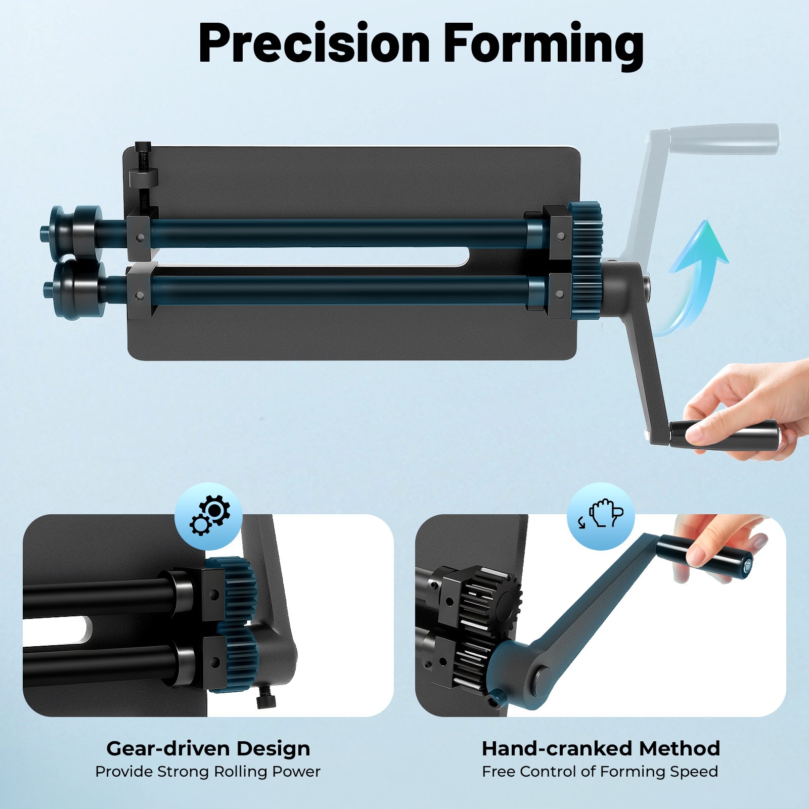 Manual Bead Roller Heavy Duty Sheet Metal Bead Roller Tool Steel Bending Machine