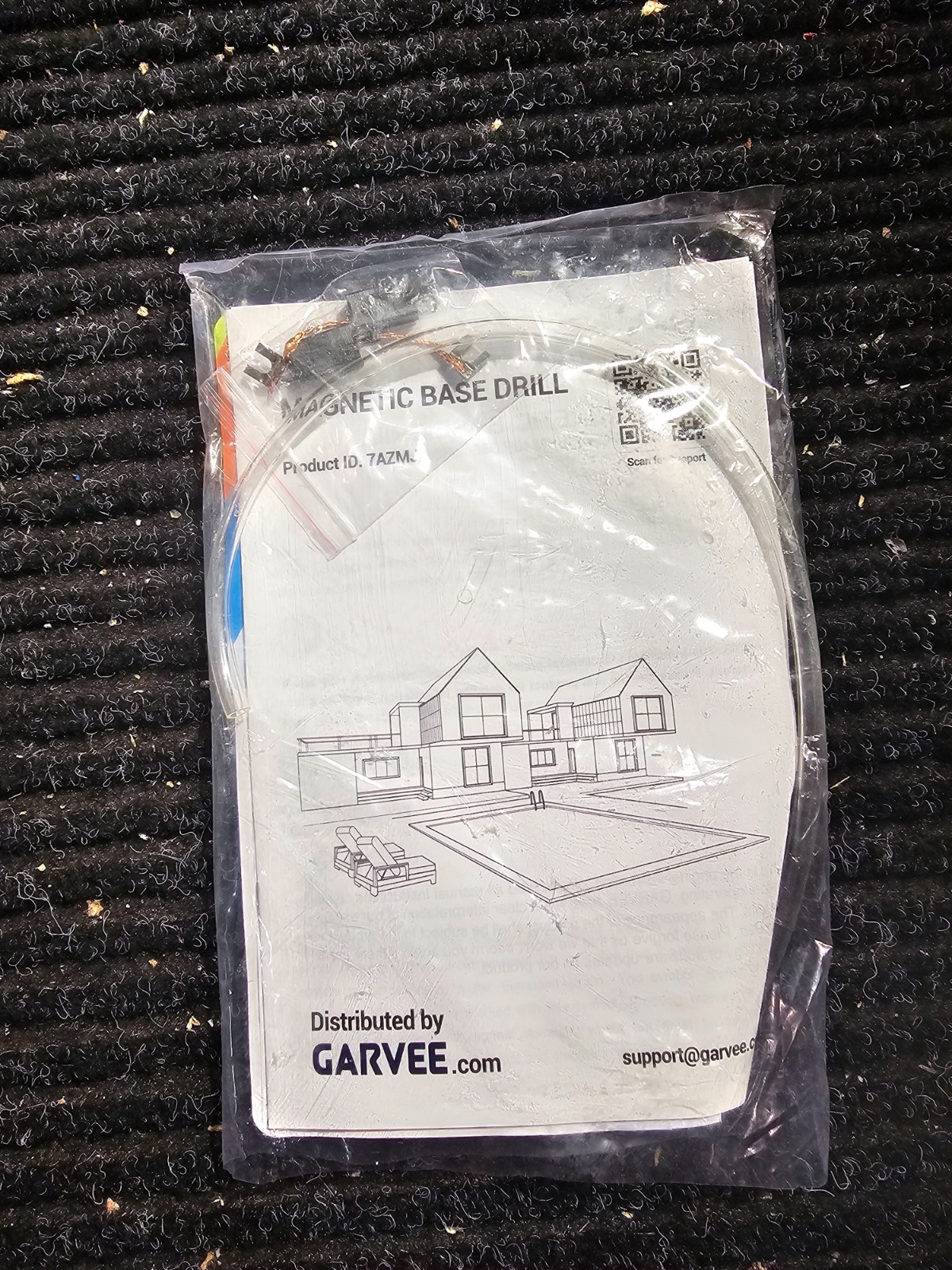 GARVEE 8850E Magnetic Drill Press, 1550W Portable Mag Drill Press, 10-Speed