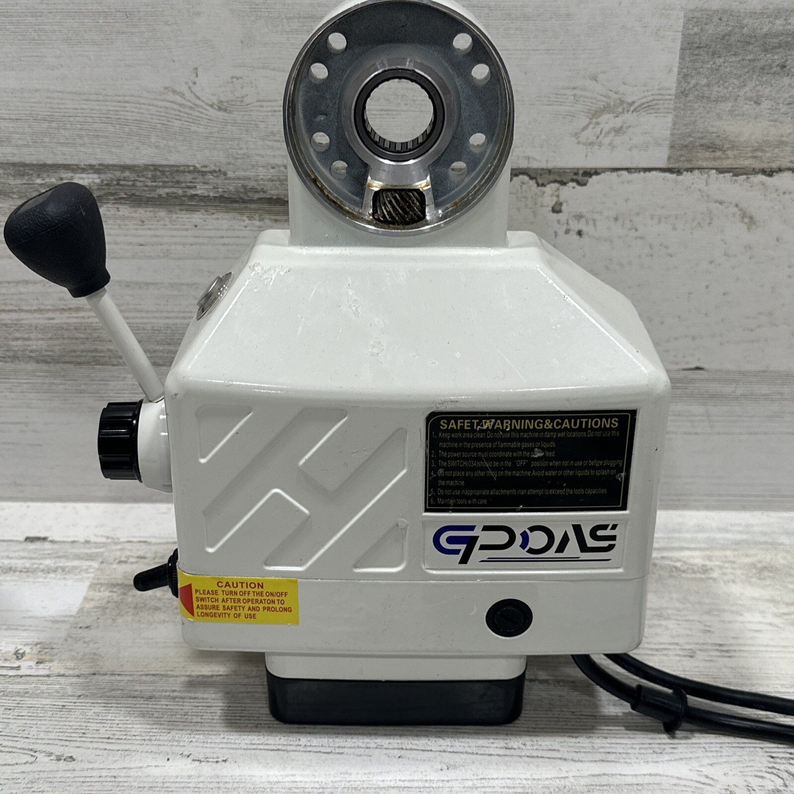 GPOAS – Power Feed X-Axis for Milling Machine 450 in-lb Torque 0-200RPM Table