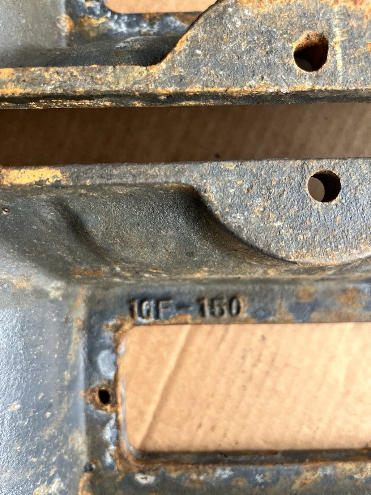 Pair Of Atlas Craftsman Metal Lathe Risers Riser Blocks Legs Feet 10F-150