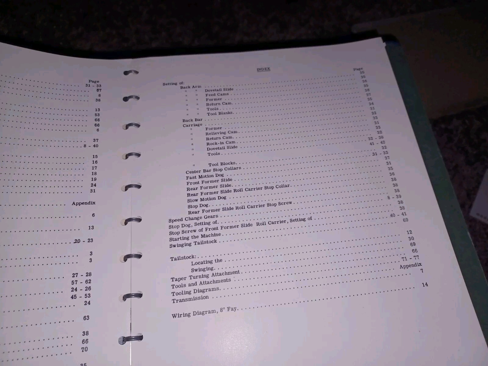 Jones & Lamson FAY Automatic Lathes Operating Instructions Manual ORIGINAL Book!