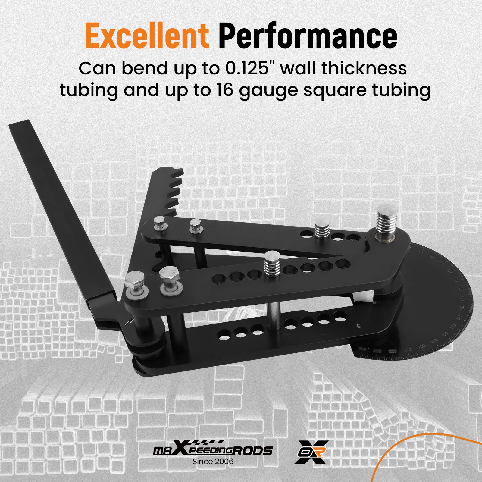 Steel Black Oxide Coating Manual Pipe and Tube Bender Ratcheting style new